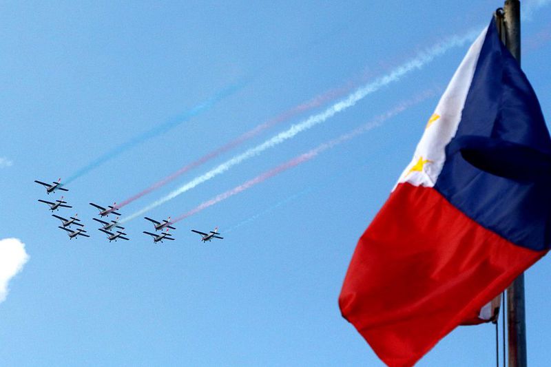 Philippinische Flagge