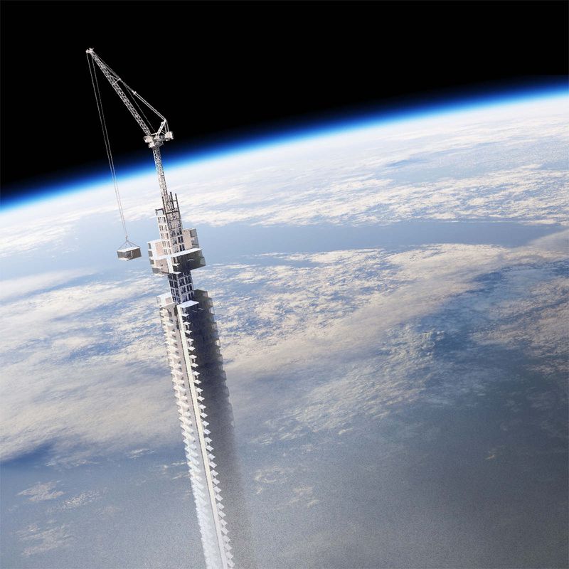 Ein Asteroid als Fundament: Der verrückteste Wolkenkratzer der Welt