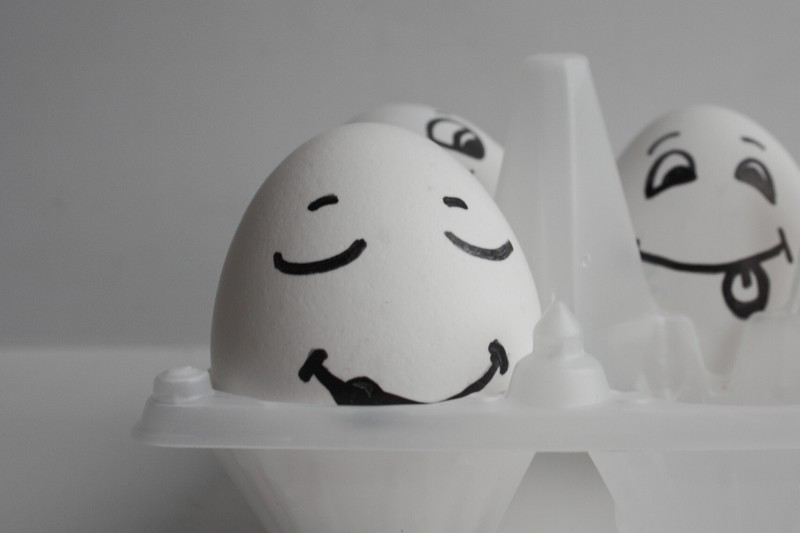 Schlaues Versteck: Im Eierkarton lässt sich so manche Kleinigkeit verbergen
