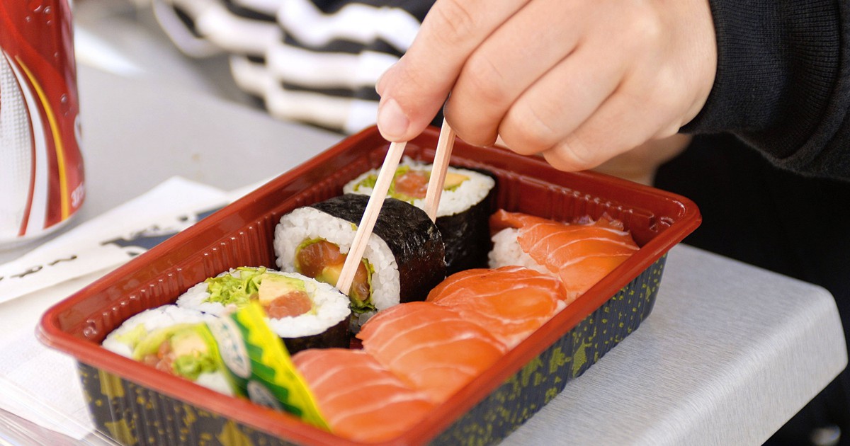 Triathlet isst 100 Sushi-Teller und erhält Hausverbot