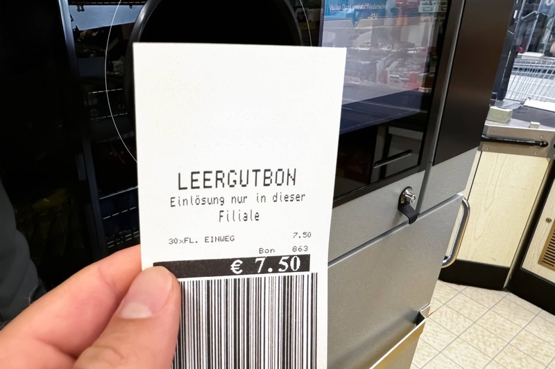 Es gibt unterschiedliche Gründe, warum Pfandbons nicht in jeder Filiale eingelöst werden dürfen.