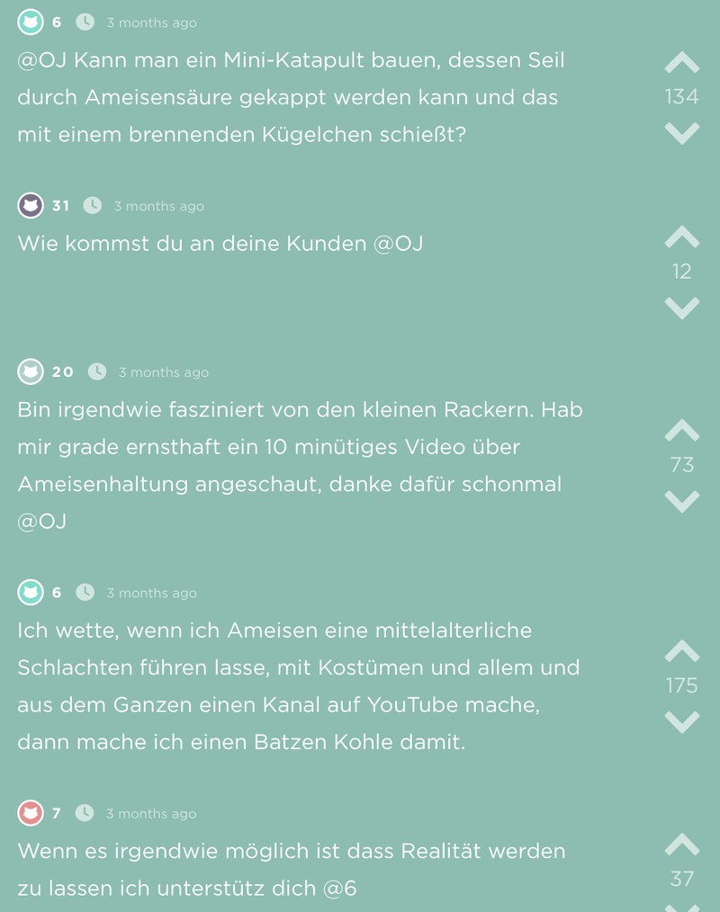 Jodler präsentiert seine beste Geschäftsidee