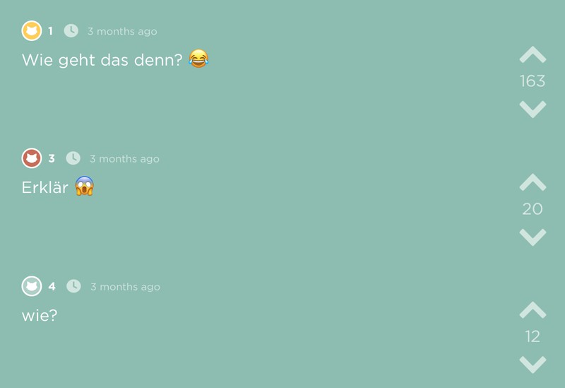Jodler präsentiert seine beste Geschäftsidee