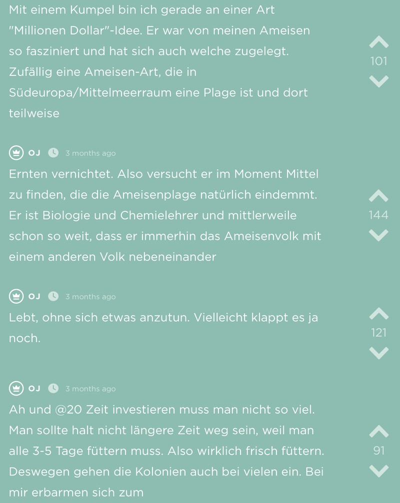 Jodler präsentiert seine beste Geschäftsidee
