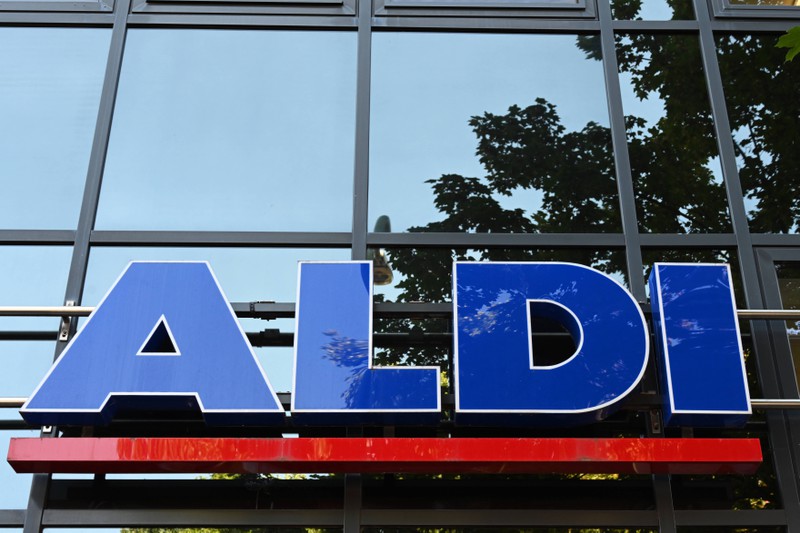 Aldi ist ein sehr beliebter Supermarkt.