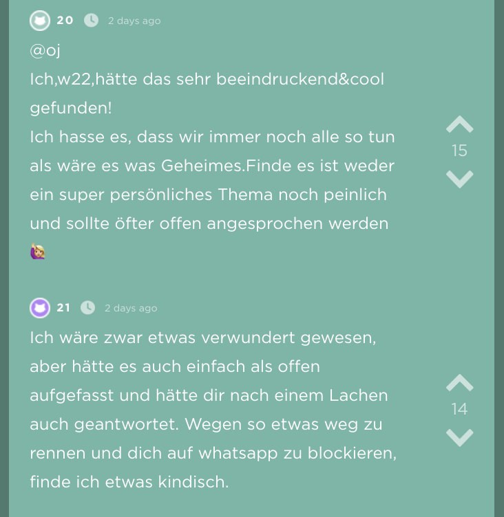 Er spricht über Menstruation beim ersten Date - Sie geht. Doch dann ein Happy End!