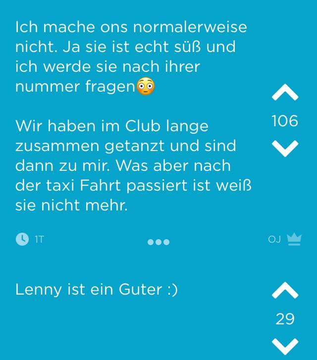 One-Night-Stand nimmt eine überraschende Wendung