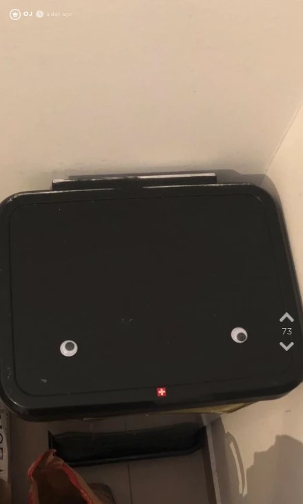 Sie klebt aus Spaß 400 Wackelaugen in der Wohnung ihres Freundes auf - Das Ergebnis ist genial