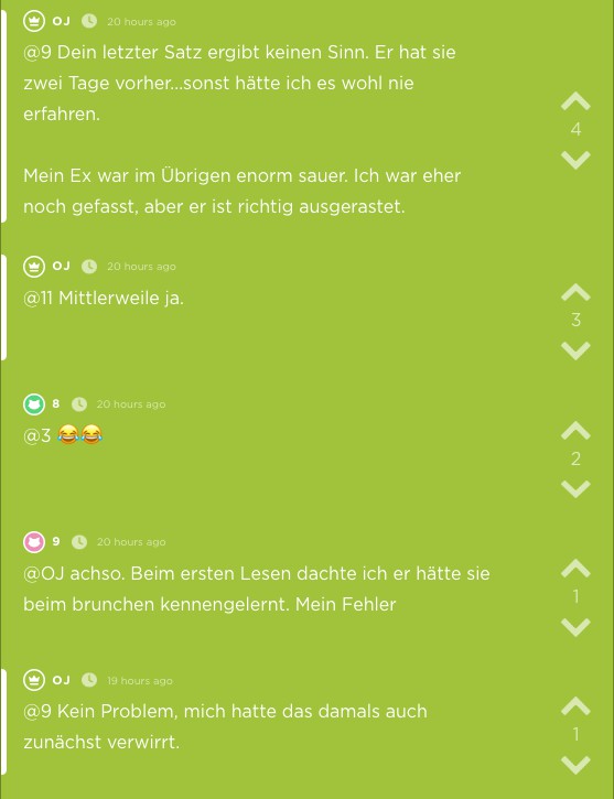 Ihr Freund hat sie mit derselben Frau betrogen wie ihr Ex