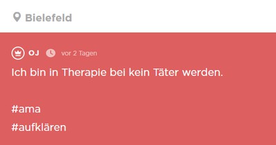 Pädophiler stellt sich den Fragen der Jodel-Community