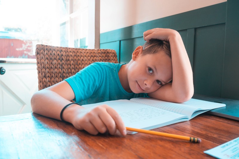 Kinder wollen oftmals ihre Hausaufgaben nicht erledigen.