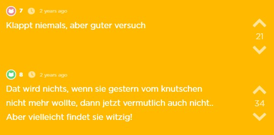 Er zog sich aus und überraschte sein Date damit