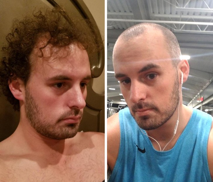 20 Männer zeigen, wie sehr ein Haarschnitt sie verändert hat