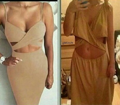 Frau bestellt ein Kleid online und erlebt beim Auspacken eine Überraschung