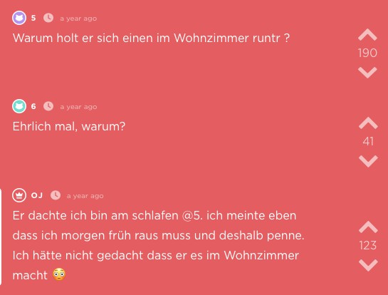 OJ erwischt Mitbewohner als er sich einen runterholt - dann wird sie heiß auf ihn