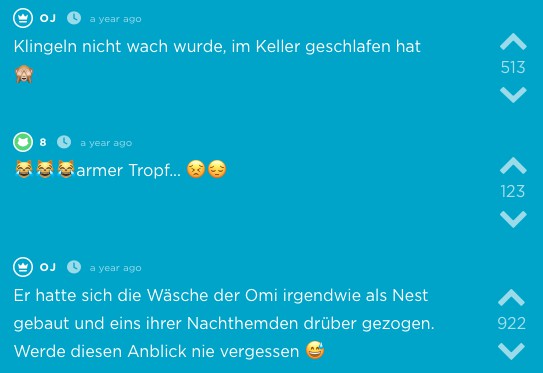 OJ hat ONS - am nächsten Morgen ist er verschwunden, doch eine besorgte Omi klingelt bei ihr