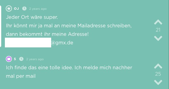 Jodel Screenshot