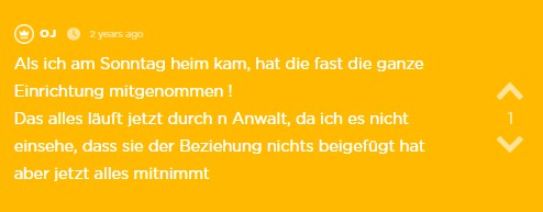 OJ's Freundin schreibt, dass er sofort nach Hause kommen soll - dann stellt sie ihn zur Rede