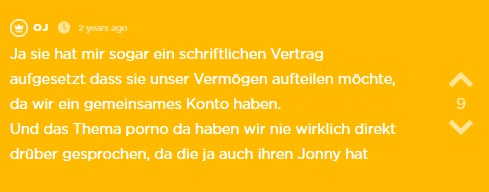 OJ's Freundin schreibt, dass er sofort nach Hause kommen soll - dann stellt sie ihn zur Rede