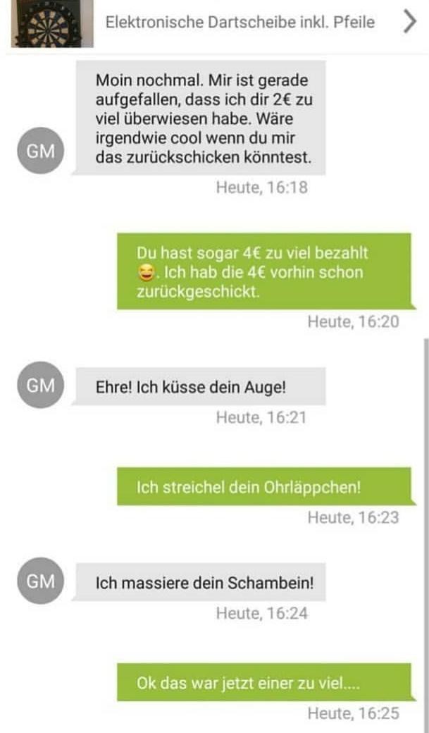 Eskalation auf ebay-Kleinanzeigen: Wenn Menschen anders reagieren als erwartet
