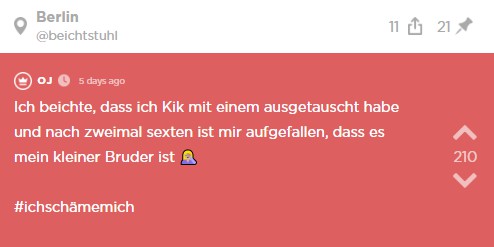 Der erste Jodel Beitrag des Jodels.