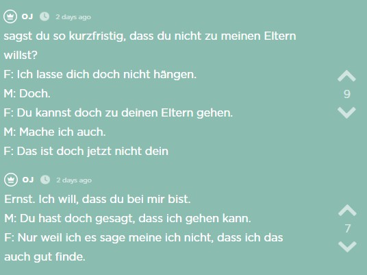 Der zweite Jodel Beitrag des Jodels.