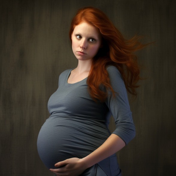 Dieses Bild zeigt eine Schwangere.