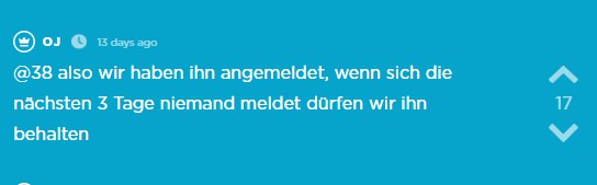 Der achte Jodel des Jodel Beitrags.