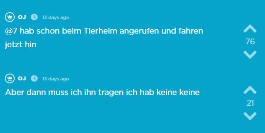 Der fünfte Jodel des Jodel Beitrags.