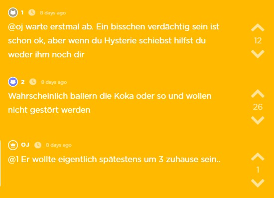 Der zweite Jodel Beitrag des Jodels.