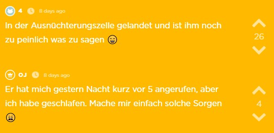 Der dritte Jodel des Jodel Beitrags.
