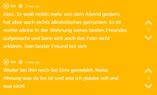 der elfte Jodel des Jodel Beitrags.