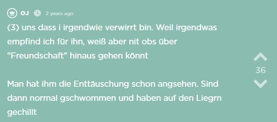Der zehnte Jodel des Jodel Beitrags.