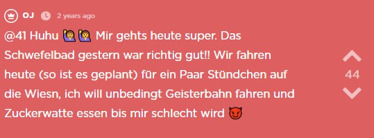 Der zwölfte Jodel des Jodel Beitrags.