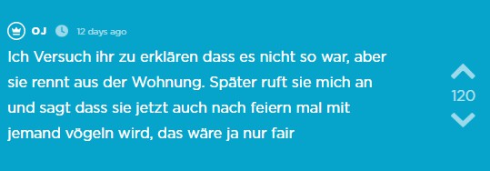 Der dritte Jodel des Jodel Beitrags.