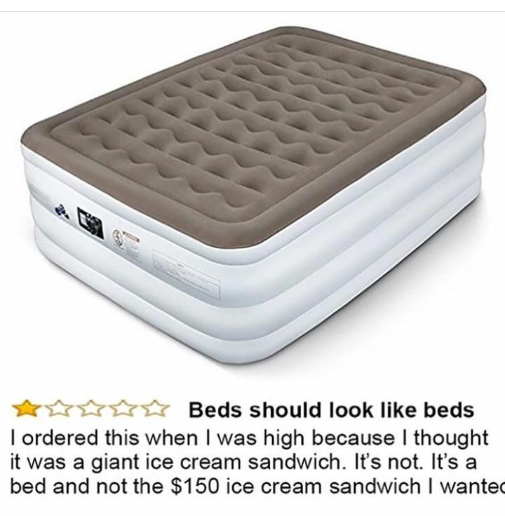 Man sieht ein Review und es geht um Reviews, die sich Leute hätten sparen können.
