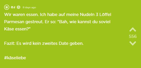 Der dritte Jodel des Jodel Beitrags.