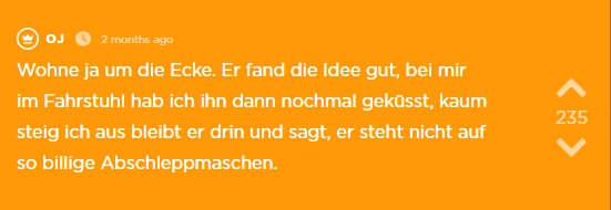 Der zweite Jodel Beitrag des Jodels.