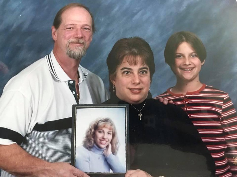 Dieses Bild zeigt ein peinliches Familienfoto.