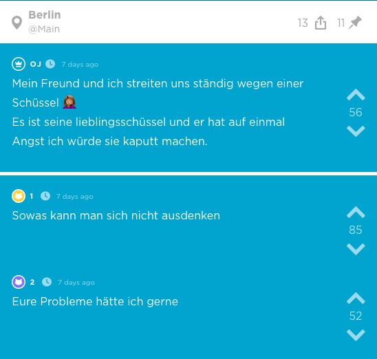 Dieses Bild zeigt einen Jodel aus Berlin.