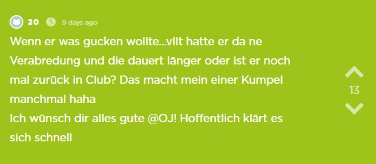 Ein Jodeler hat eine Idee.