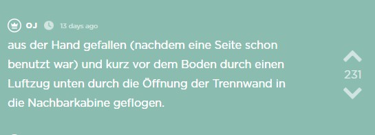 Der zweite Jodel Beitrag des Jodels.
