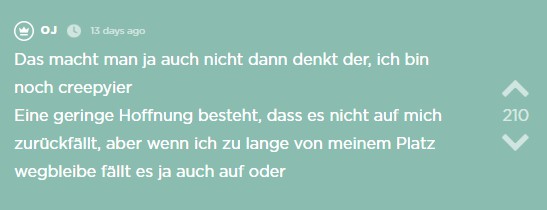 Der fünfte Jodel des Jodel Beitrags.