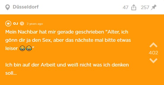 Der erste Jodel Beitrag des Jodels.