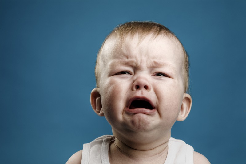 Baby weint wegen Namen
