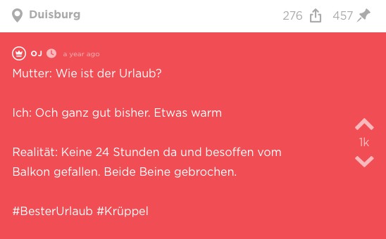 Jodel aus Duisburg