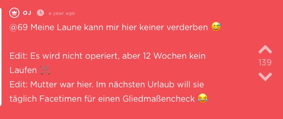 Post aus der Jodel App