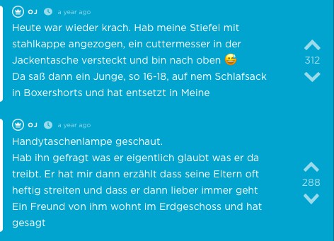Jodel aus der App