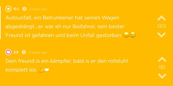 Jodel au der App Wien