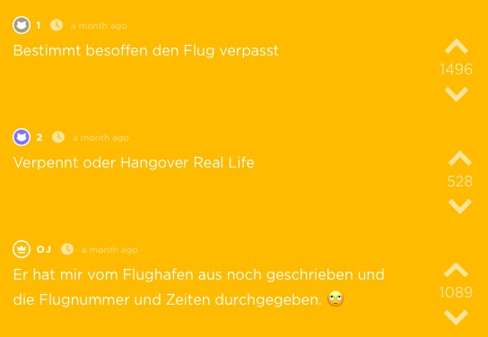 Jodel aus der App in Datteln